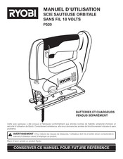 Ryobi P520 Manuel D'utilisation