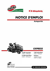 BEAL Simplicity Express 1693641 Notice D'emploi