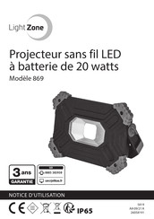 LightZone 869 Notice D'utilisation