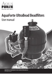 AQUA FORTE UltraBead UB-100 Manuel D'installation Et D'entretien