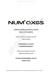 Num'axes LUN1020 Guide D'utilisation