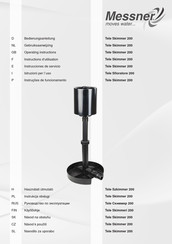 Messner Tele Skimmer 200 Instructions D'utilisation