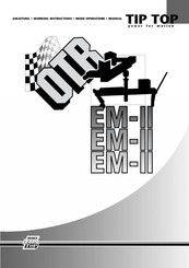 Rema Tip Top OTR EM-II Mode D'emploi