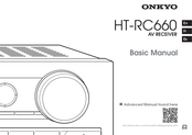 Onkyo HT-RC660 Mode D'emploi Base