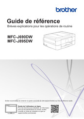 Brother MFC-J690DW Guide De Référence