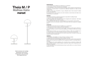 Marset Theia M Instructions De Montage