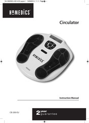 HoMedics CB-200-EU Mode D'emploi