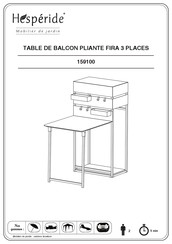 Hesperide FIRA 159100 Mode D'emploi