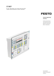 Festo Didactic 571827 Notice D'utilisation