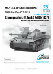 Heng Long RC1/16 Manuel D'instructions