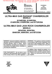 Star Manufacturing International 8148RCBA Instructions D'installation