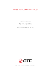 ATA POWER HD REVOLUTION Serie Guide D'utilisation Complet