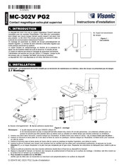 Visonic MC-302V PG2 Instructions D'installation