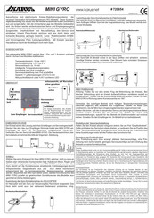 Ikarus MINI GYRO Mode D'emploi