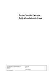 Hydronix Hydro-Probe Orbiter Guide D'installation Électrique