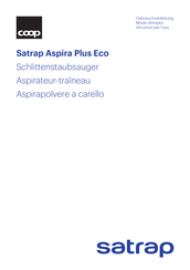 coop Satrap Aspira Plus Eco Mode D'emploi