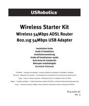 USRobotics USR809110 Guide D'installation