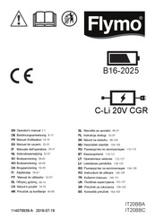 Flymo C-Li 20V CGR Manuel D'utilisation