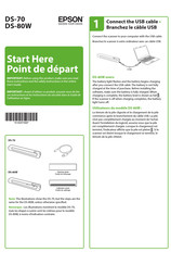 Epson DS-70 Guide Rapide