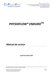 PhysioFlow ENDURO Manuel De Service