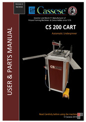 Cassese CS 200 CART Manuel De L'utilisateur