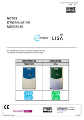 Urmet LISA Notice D'installation