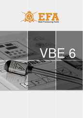 EFA VBE 6 Notice D'utilisation