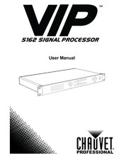 Chauvet VIP5162SIGPROCESSOR Mode D'emploi