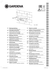 Gardena 4045 Instructions De Montage