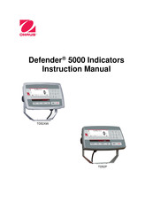 OHAUS Defender 5000 Série Mode D'emploi