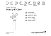 Endress+Hauser minicap FTC 260 Mode D'emploi
