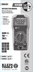 Klein Tools MM300 Manuel D'instructions