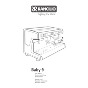 Rancilio Baby 9 Mode D'emploi