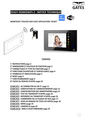 Gates 2EASY-DOMOWIFI-Z Notice Technique