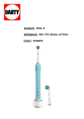 Braun Oral-B TRIZONE 750 Mode D'emploi