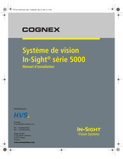 Cognex In-Sight 5400 Manuel D'installation