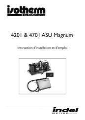 Indel Marine Isotherm Magnum 4701 ASU Instructions D'installation Et D'emploi