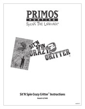 Primos Hunting Sit'N Spin Crazy Critter Instructions