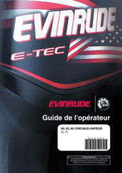 BRP Evinrude E-TEC 40 CV Guide De L'opérateur
