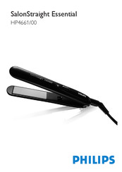 Philips SalonStraight Essential HP4661/07 Mode D'emploi
