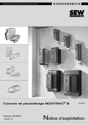 Sew Eurodrive MOVITRAC B GA3A000 Notice D'exploitation