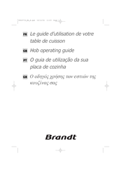 Brandt TE318WU1 Guide D'utilisation