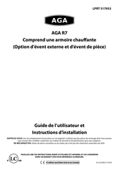 AGA R7 150 Guide De L'utilisateur Et Instructions D'installation