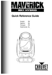 Chauvet Professional Maverick MK1 SPOT Guide De Référence Rapide