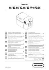 Mobicool MCF 32 AC/DC Instructions De Montage Et De Service