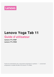 Lenovo YT-J706F Guide D'utilisateur