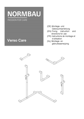 NORMBAU Verso Care 3500 206 Instructions De Montage Et D'utilisation