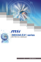 MSI MS-7623 Mode D'emploi