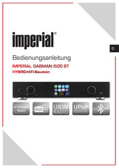 Imperial DABMAN i500 BT Mode D'emploi