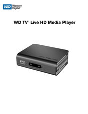 Western Digital WD TV Mode D'emploi